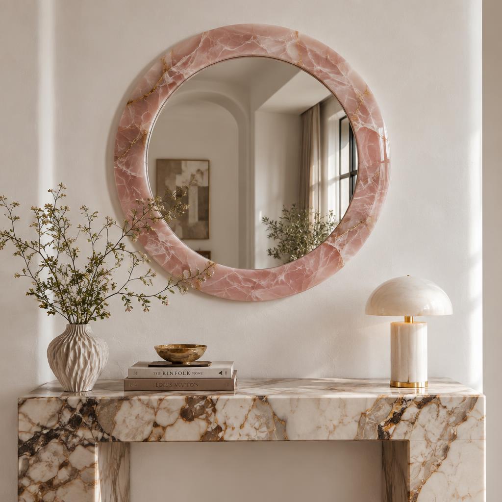 Miroir Onyx Rose